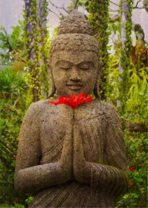 praying buddha