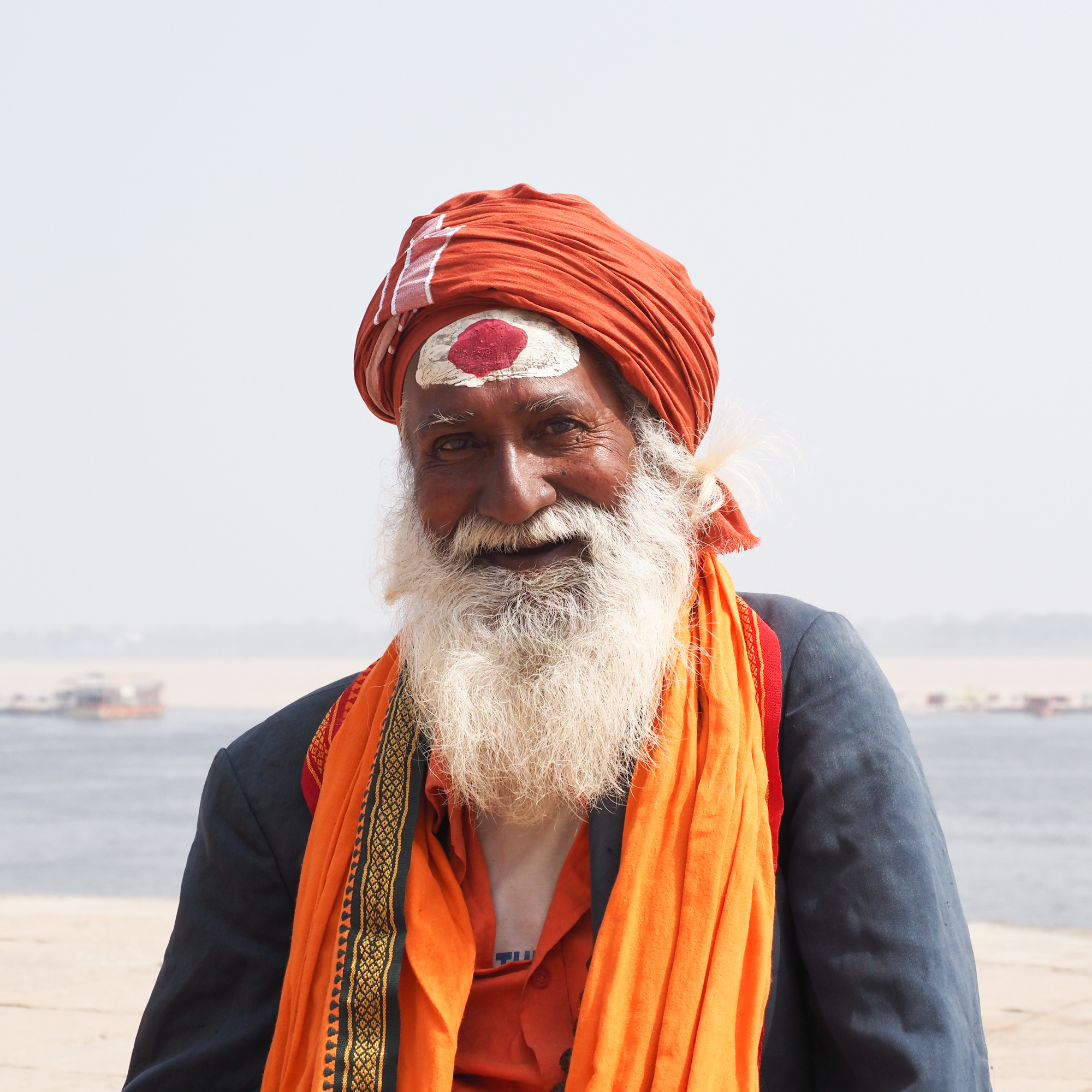 holy sadu in India